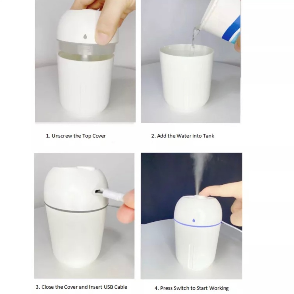 Colorful Led Light USB Mini Humidifier - Picture 13 of 14